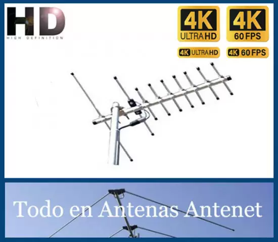 $ 20.000 Antena de TV Ultra HD 4-K
